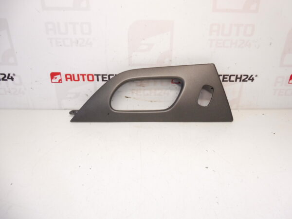 Cache poignée de porte arrière gauche Peugeot 407 9646929977 9119Q6