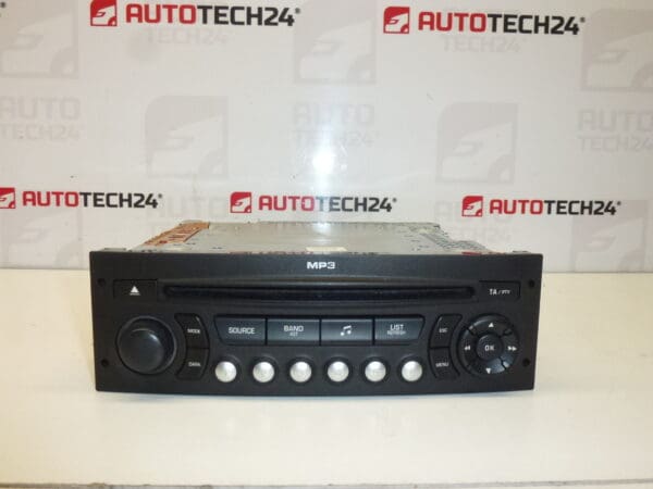 Autoradio avec CD MP3 Citroën Peugeot 96643698XT 657919