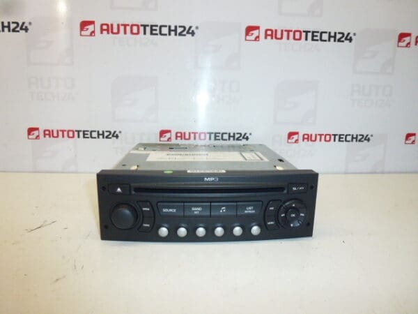 Autoradio avec CD MP3 Citroën Peugeot 9663080277 657903