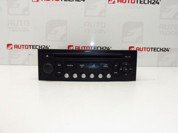 Autoradio avec CD MP3 Citroën Peugeot 9666403077 6579FG 6579PC