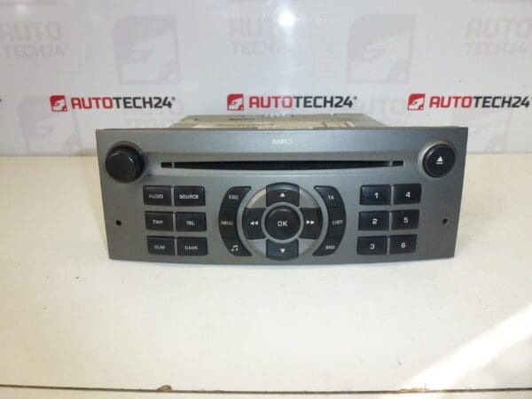 Autoradio radio CD MP3 Citroën Peugeot RD4 N1-02 9660647877