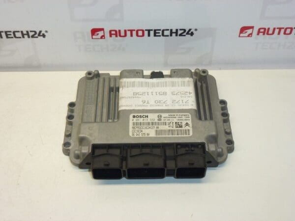 ECU VIERGE Citroën Peugeot Bosch EDC16C34 0281013332 1942NX