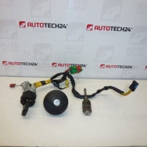 Kit serrure 1 clé Citroën C2 C3 4162AG 4162AH 4162CR