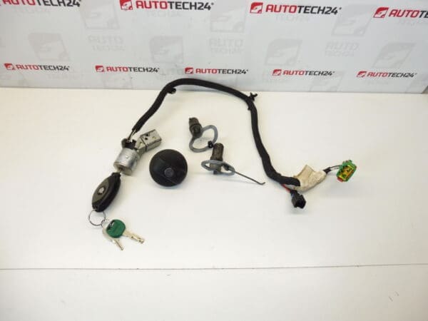 Kit serrure Citroën C8 + 1 clé 4162Y4 4162Y2