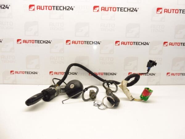 Kit serrure Citroën C8 + 2 clés 4162Y3 4162Y2