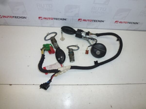 Kit serrure Citroën C8 + 2 clés 4162Y4 4162Y2