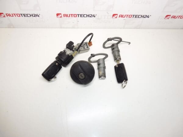 Kit serrure Citroën C8 Peugeot 807 + 2 clés 4162KQ 4162KF