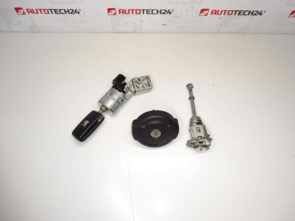 Kit serrure une clé Peugeot 3008 5008 4162SX 4162KF 4162XT