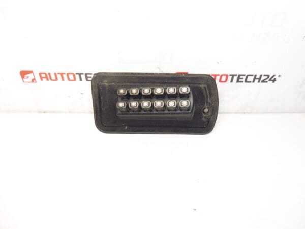 Pilote d'interrupteur de porte mobile Peugeot 1007 9660205680 6366A6