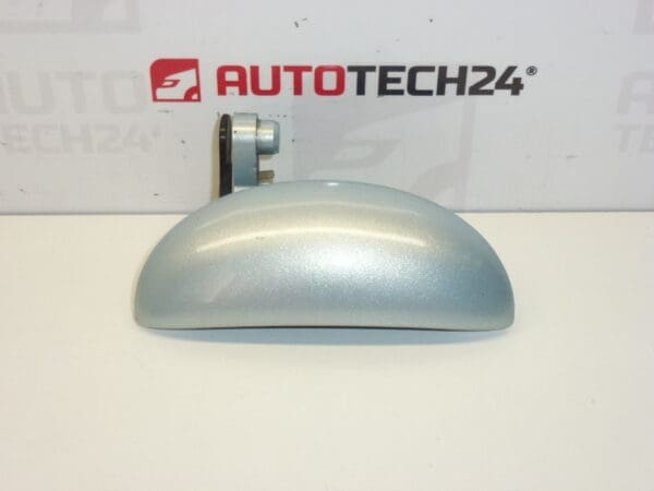 Poignée de porte avant droite Citroën C1 Peugeot 107 argent bleu 9101AH