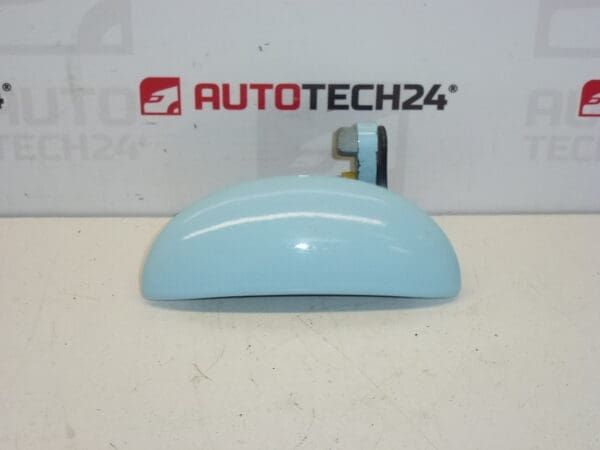 Poignée de porte avant gauche Citroën C1 Peugeot 107 bleu 9101AK