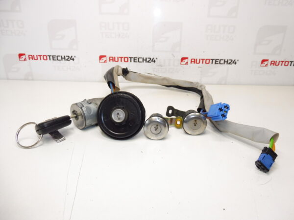 Kit clé et serrure Citroën Berlingo II 4162CF 4162CH